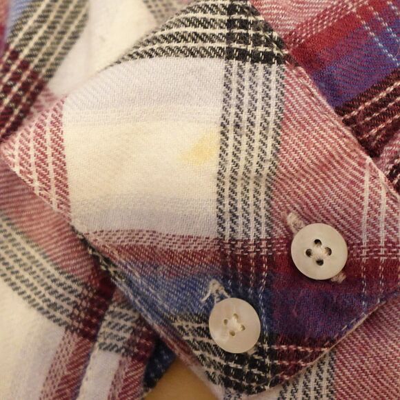 Soft Joie Women's Size Small Carmina Plaid Cotton Shirt Dress Button Down READ - Picture 4 of 8